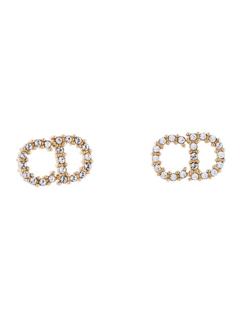 c d earrings dior|genuine christian Dior earrings.